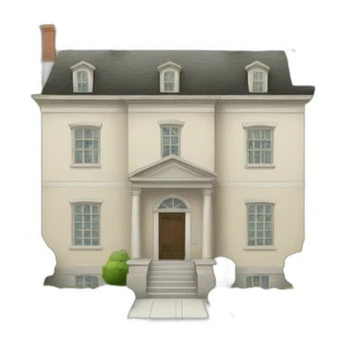 Institution house sticker