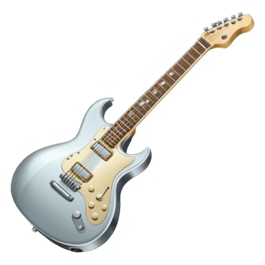 cinematic-realistic-guitar,-polished-metal-soft-hands-carefully-positioned-over-the-keys,-glowing-with-an-elegant-and-airy-charm. sticker