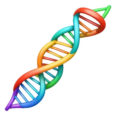Have fun with a DNA helix sticker