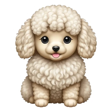 Miniature Poodle sticker