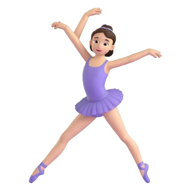 ballet dancing girl sticker