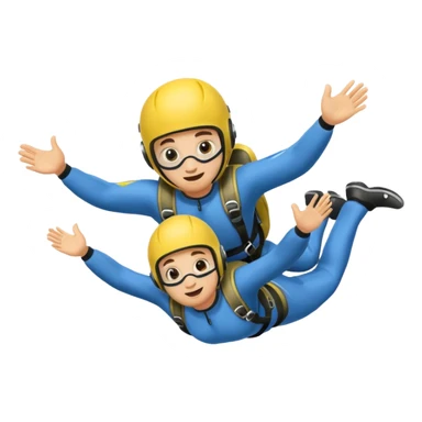 Skydiving sticker