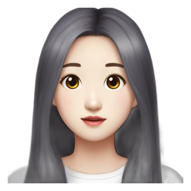 Ive-wonyoung-kpop-realistic sticker