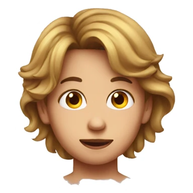 Kid missing a mom emoji sticker