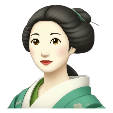 japanese-woman-in-the-Heian-era sticker