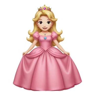 Princess peach sticker