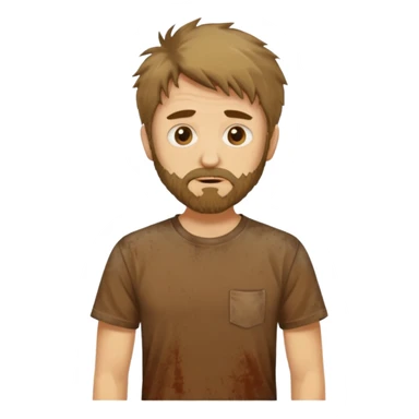 hungry man

 sticker