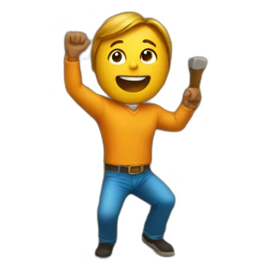 hitting a brick wall sticker