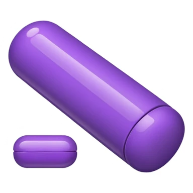 Pill purple sticker