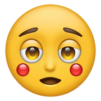 emoji with x's on eyes  sticker