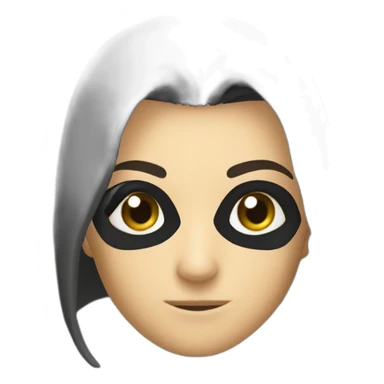 Tete ninja avc lunete yeux tenebreux sticker