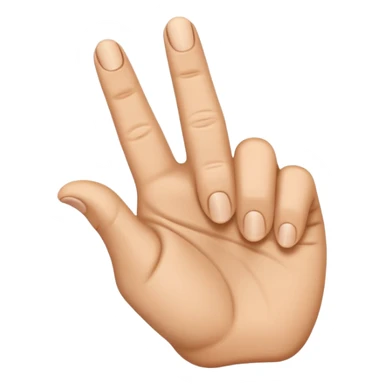 finger pointing towards the screen sticker