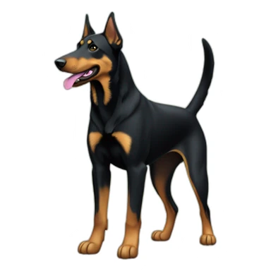 beauceron full body sticker