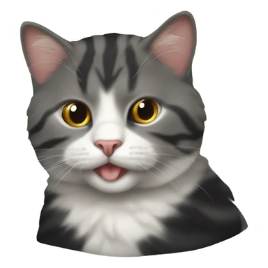 2 gatti che si abbracciano sticker