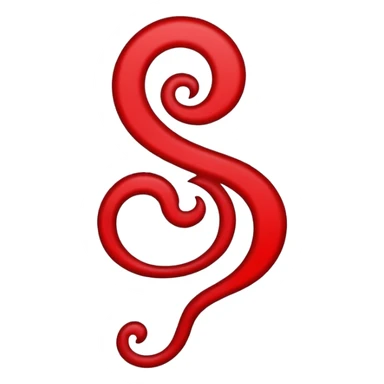 iOS sticker, dark mark, black shape, red dot, minimal sticker