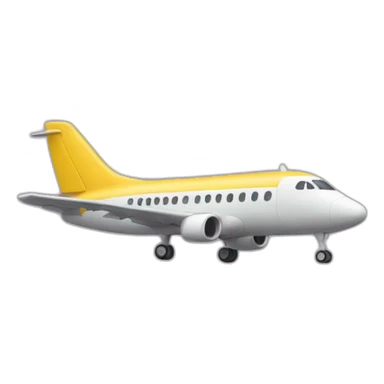 Chien sur un avion sticker