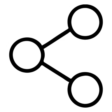 minecraft-like share link icon sticker