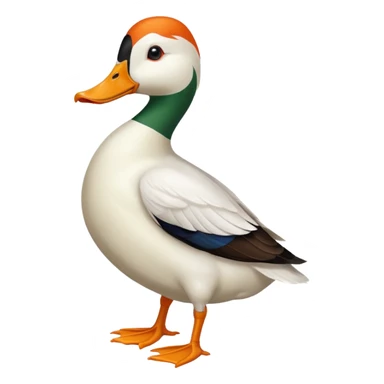 Dutch Hookbill Duck sticker