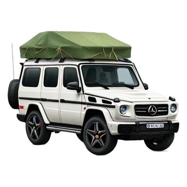 Gwagon with bow  sticker