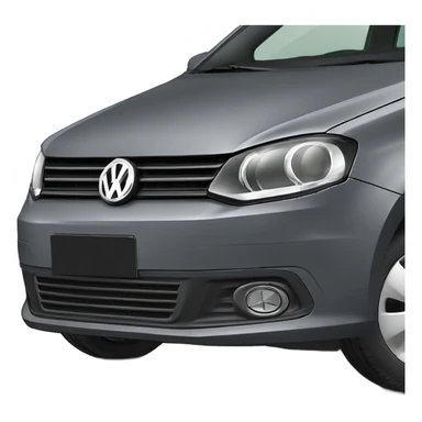 Volkswagen Gol trend 2010 graphite grey sticker