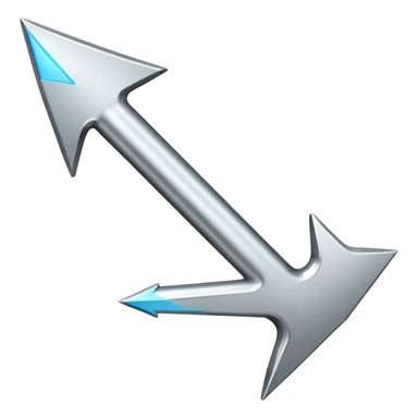 arrow pointing right sticker