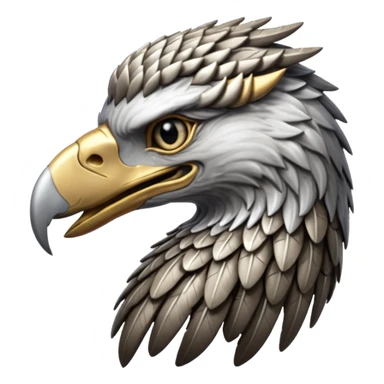 Silver Elder Scrolls Online eagle eating its tail Ouroboro sticker