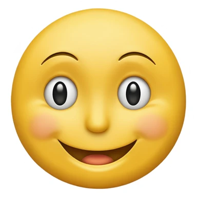 Whispering smiley sticker