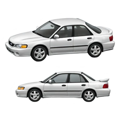 1996 Subaru legacy sedan  sticker