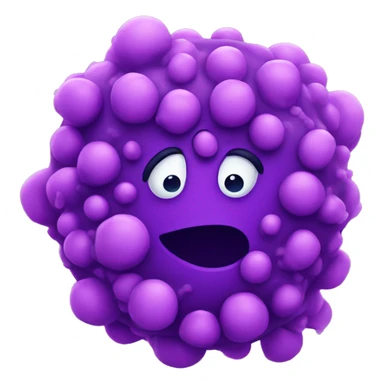 Purple Bacteria  sticker