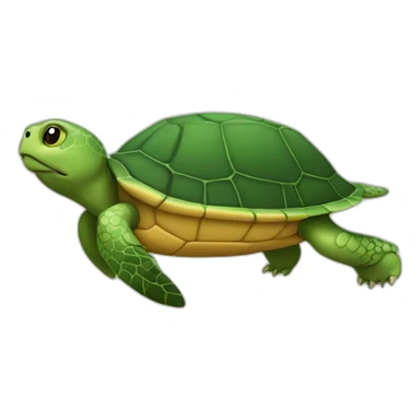 Tortue qui vole sticker