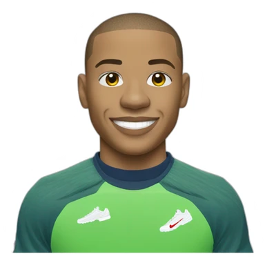 Mbappe avec des air max 95 sticker