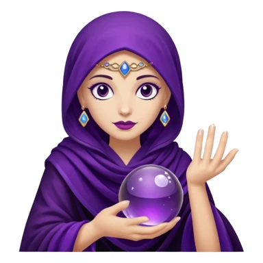 fortune teller sticker