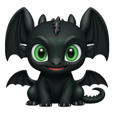 toothless make it cute sticker