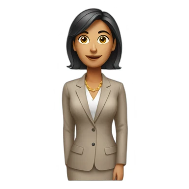 indian business woman sticker