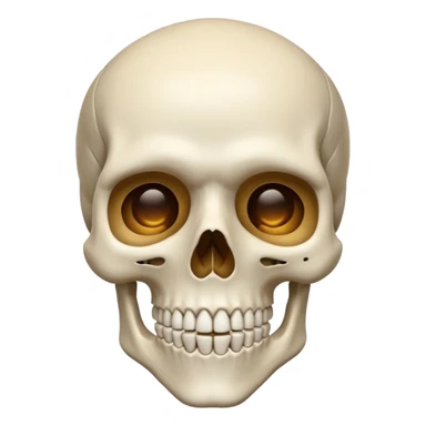 Gojo skeleton sticker