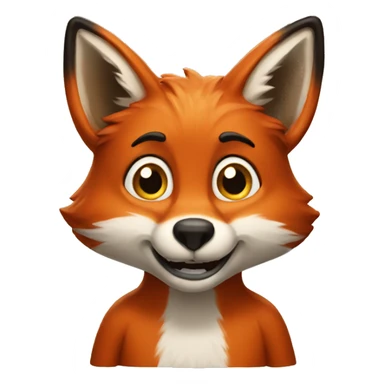 foxy the fox sticker