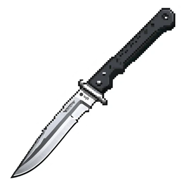 Cold Steel Espada knife with black handle sticker