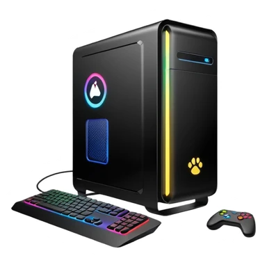 gaming pc sticker