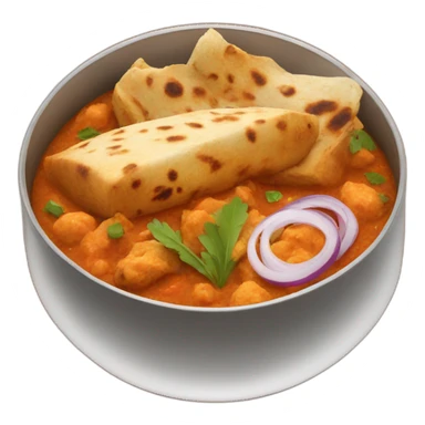 Indian food sticker