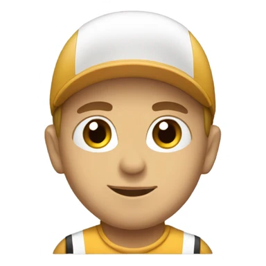 Cute race car driver  sticker