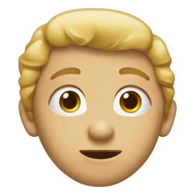 Face turning and looking back sticker