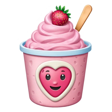 Ben and Jerry’s strawberry ice cream pot sticker