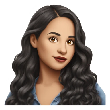 Rachel Zegler is an American actress and singer. She came to prominence with her film debut playing María in Steven Spielberg's musical adaptation West Side - Rachel zegler - straight hair sticker