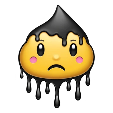 just the word "bitch" written sticker