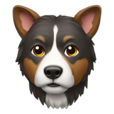 Truite sur un sanglier sticker