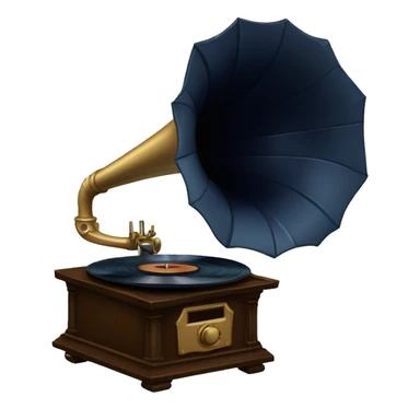 gemofon (gem like gramophone) sticker