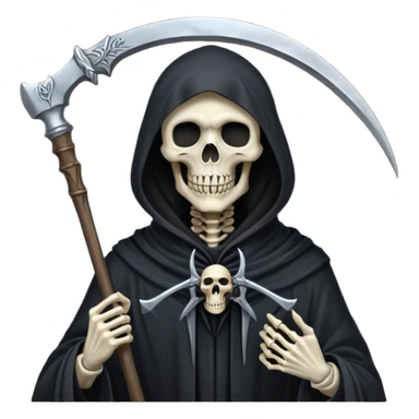 Grim Reaper sticker