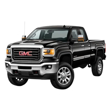 GMC sierra 2500hd truck sticker