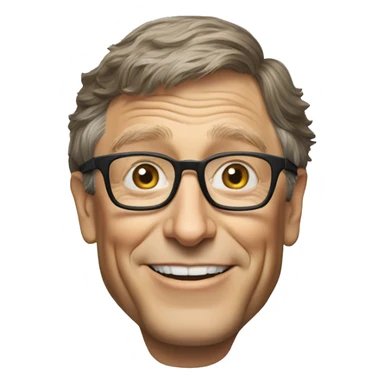 bill gates sticker