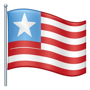 🇵🇷 to light blue where the star is located sticker